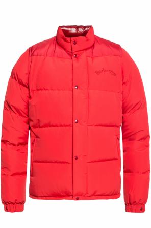 Quilted down jacket with logo, zdjęcie 1 Quilted down jacket with logo od Burberry